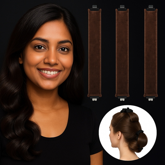 Velvet Heatless Curlers Set