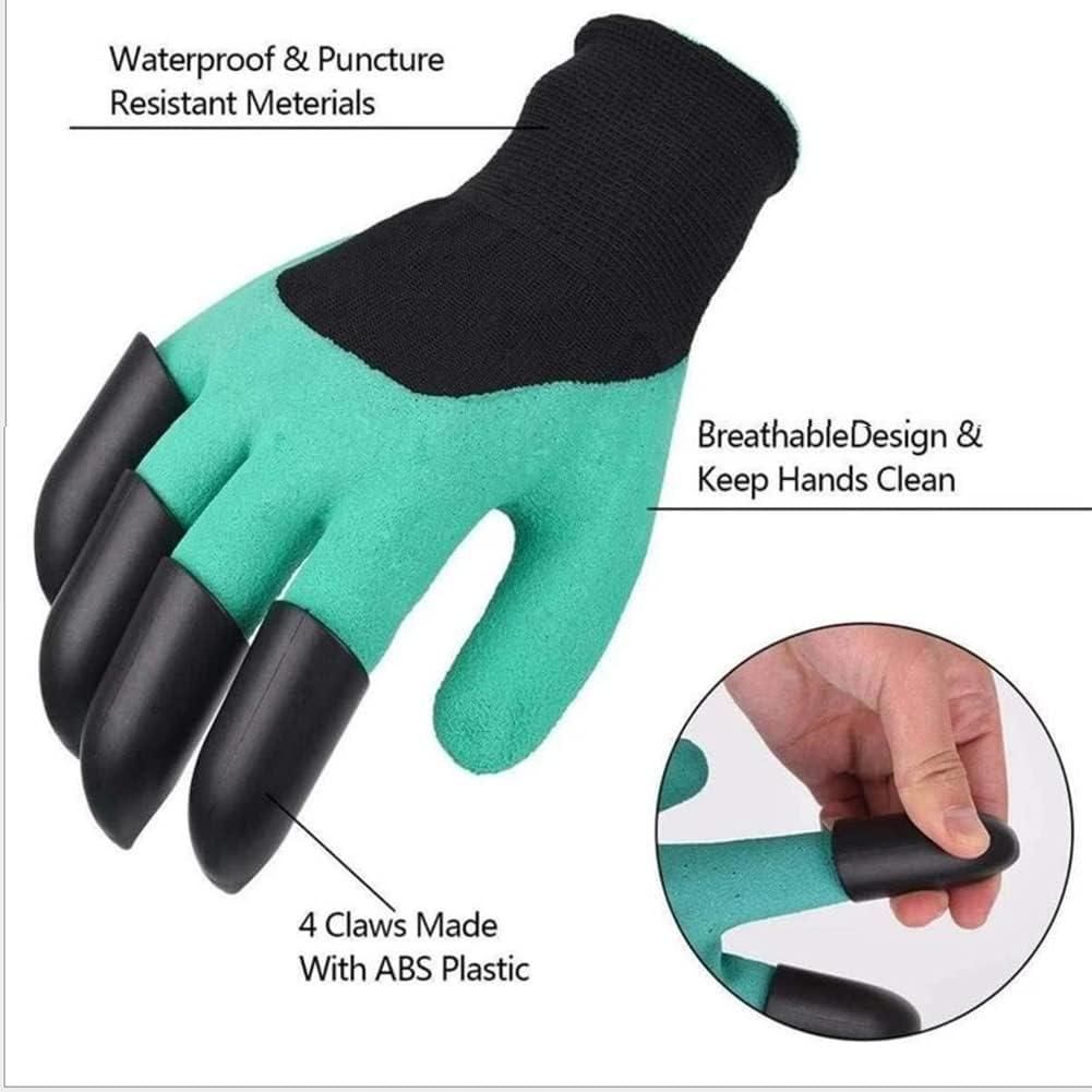 Green Thumb™ Gardening Gloves -  Waterproof Gloves with Claws for Digging, Planting & Weeding!! 🌱🧤