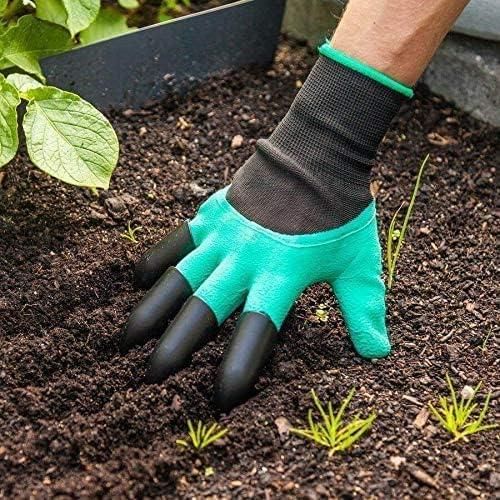 Green Thumb™ Gardening Gloves -  Waterproof Gloves with Claws for Digging, Planting & Weeding!! 🌱🧤
